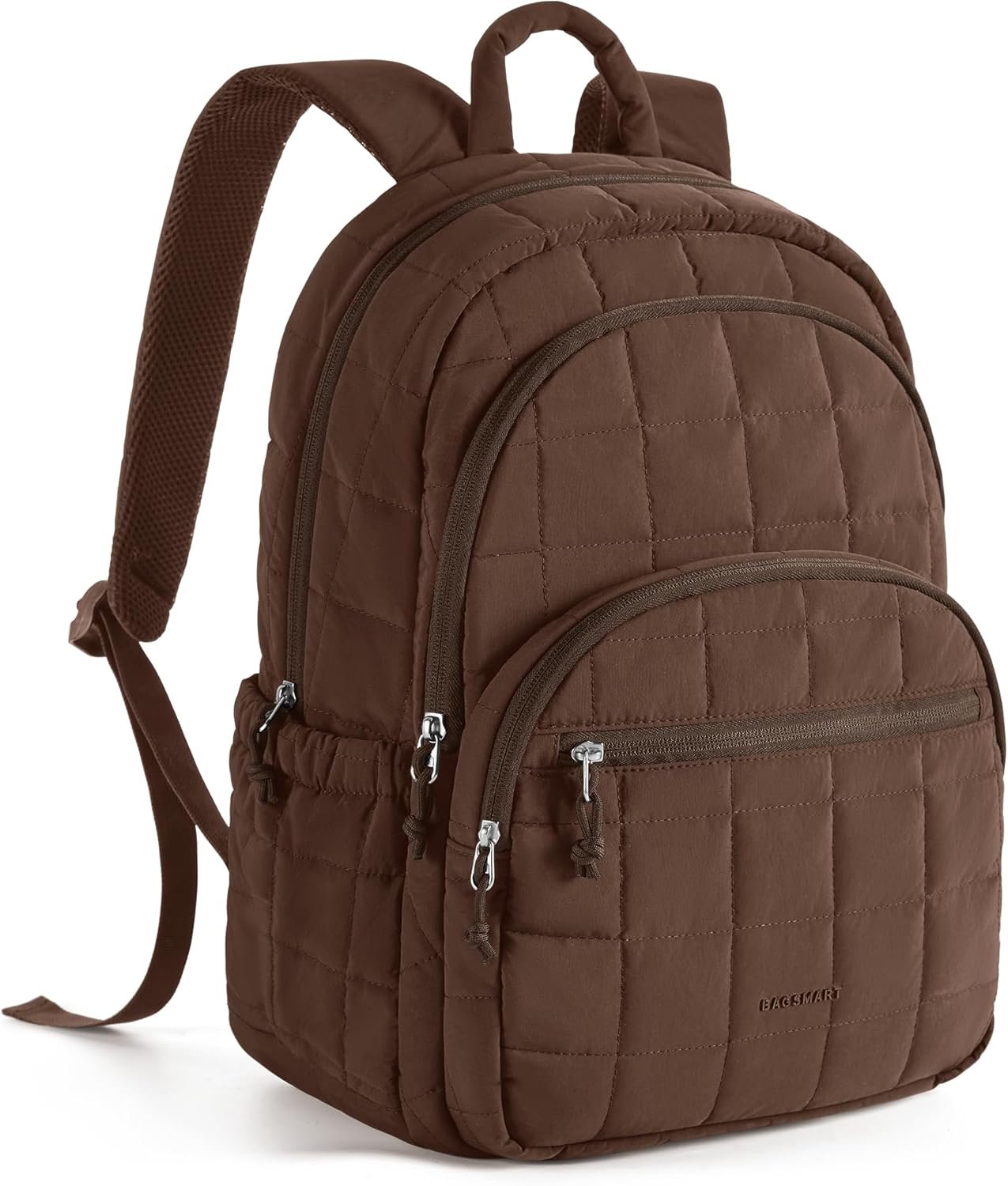 Quilted college backpack for laptop by BAGSMART 