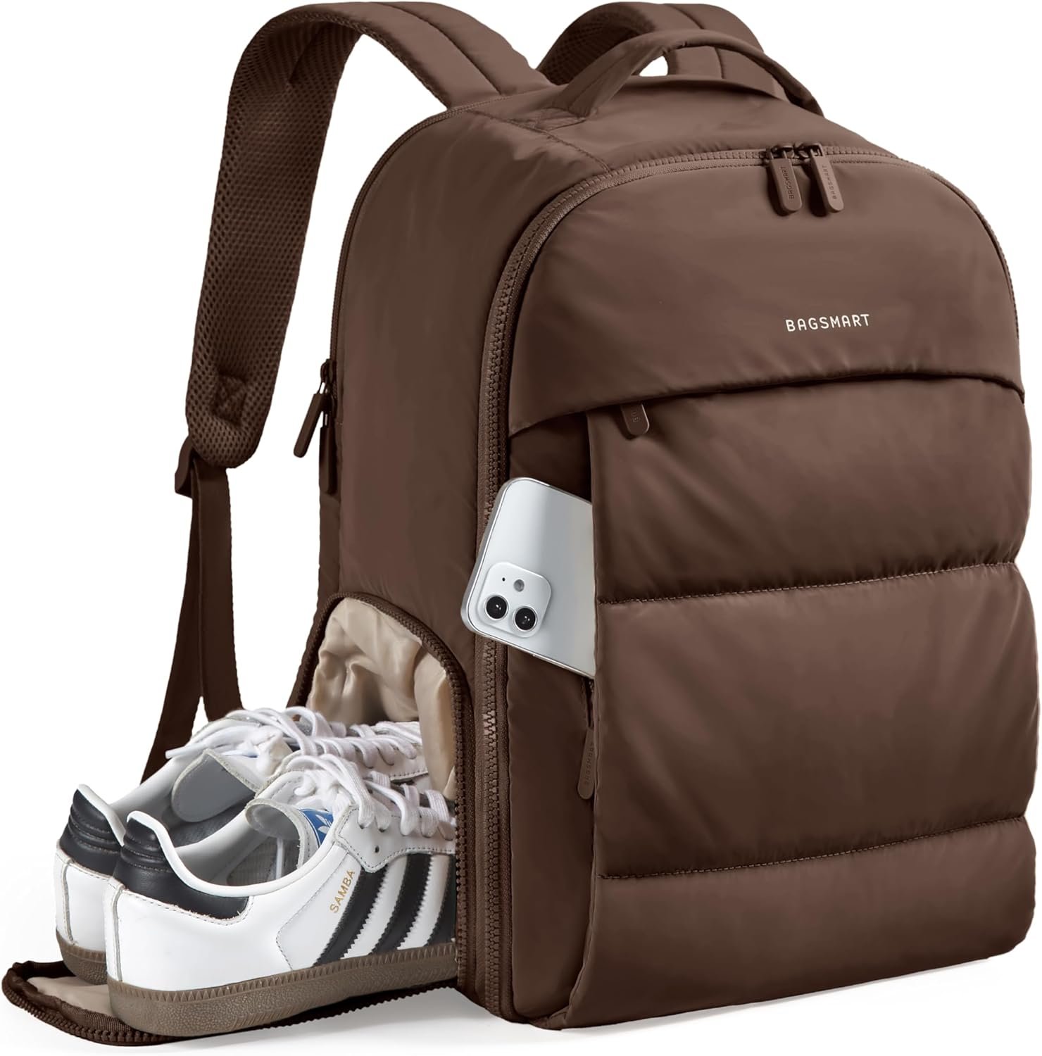 BAGSMART women's 30L travel carry-on backpack